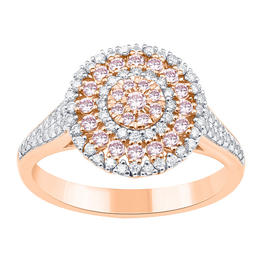 Rose Gold Argyle Pink Diamond Ring
